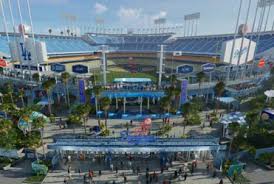 For a great view of downtown los angeles, visit the top deck concourse. Reopening Day Means Dodger Stadium Renovations On Full Display Ballpark Digest