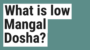 What Is Low Mangal Dosha