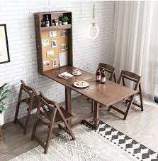 Modern Wall Mounted Dining Table Design