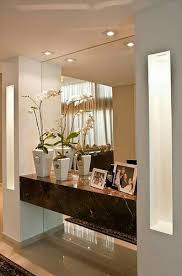 Large Wall Mirror Behind Console Table