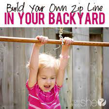 build your own zip line
