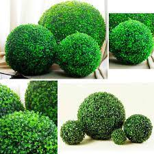 Check spelling or type a new query. Buy Artificial Greenery Ball Artificial Grass Balls Plastic Green Plant Ball Artificial Topiary Ball Faux Boxwood Decorative Grass Ball Diy Home Party Wedding Garden Decoration Leave Ball Grass Online In Indonesia B091cw8st3