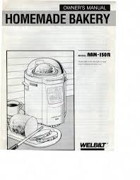 Basic white bread for welbilt abm3800 bread machine. Owners Manual For Welbilt Bread Machine Sample User Manual
