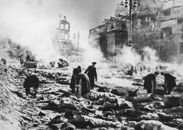 Over two days and nights in february 1945, american and british bombers dropped 2,400 tons of high explosives and 1,500 tons of incendiary bombs on the german city of dresden. Photos Of The Bombing Of Dresden Germany During World War Ii