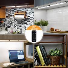 Albrillo Led Kitchen Under Cabinet Lighting Remote Control Dimmable Under Counter Lights For Under Cabinet Lighting Cabinet Lighting Led Under Cabinet Lighting