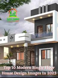 modern single floor house design ideas