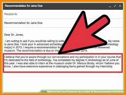   Email Templates for Asking for a Letter of Recommendation    
