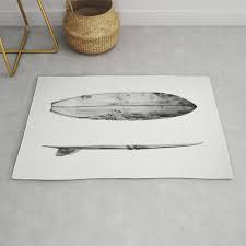 surfboard rug by gal design society6