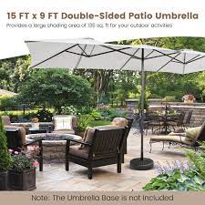 Patio Umbrella With Crank Handle