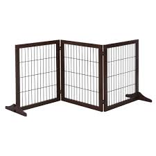 3 panel pet gate frame indoor foldable