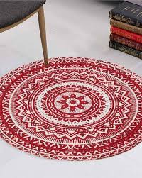 red rugs carpets dhurries for