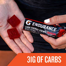 gatorade endurance carb energy chews