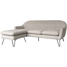 Beige Ailia 3 Seater Sofa With Left