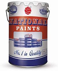 National Paint 801 Off White Water Based 3 6l Np 801 3 6