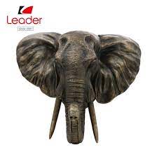 Animal Head Wall Art Elephant Head In