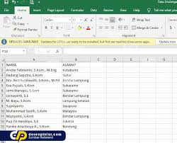 Klik link download pada samping bawah table. Cara Membuat Label Undangan Otomatis Di Word Excel Mudah Dosenpintar Com