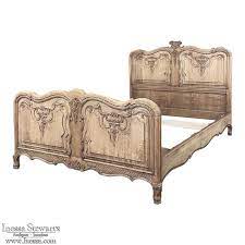 Antique French Louis Xiv Queen Bed In