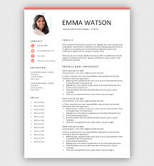 The best resume content simple resume format designed to keep your resume simple and land more interviews. Free Resume Templates For Microsoft Word Download Now