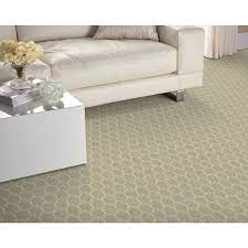 Wool Pattern Installed Carpet 309471