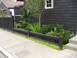 Brick Wall Decor As Front Fence Designs
