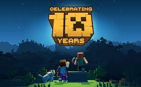 Download the background for free. Minecraft 10 Year Anniversary Wallpaper Download Play Nintendo