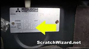 How To Find Your Mitsubishi Paint Code