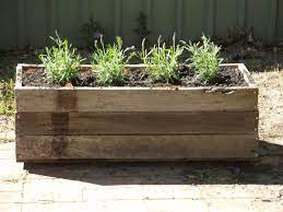 Planter Box Made From Fence Palings