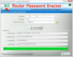 find router username and pword