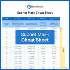 subnet mask able cheat sheet