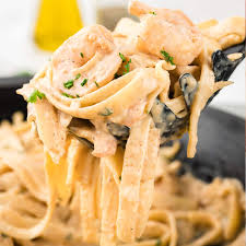creamy shrimp pasta l kitchen fun with