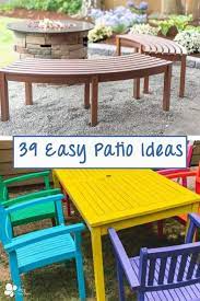 39 Easy Diy Patio Ideas Tutorials On