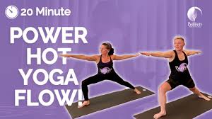 20 minute barkan hot yoga power flow