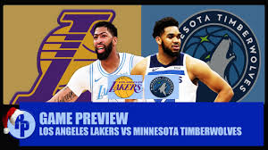 Earlier, the timberwolves lost the city thunder & on the other, the lakers played a victorious game against the trail blazers. Game Preview Los Angeles Lakers Vs Minnesota Timberwolves A New Breed Of Challengers Youtube