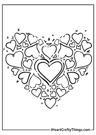 It comes from the heart, we promise you that. Heart Coloring Pages Unique Designs To Color 2021