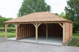 Both traditional and metal garages can be built to stand up to the weather in your local area. Concrete Oak Frame Wooden Garages Olympian Garden Buildings