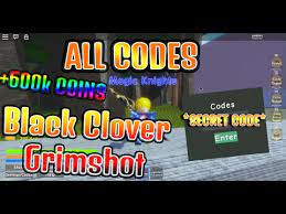 Grimshot leveling and money guide 2021!! Black Clover Grimshot Codes 06 2021
