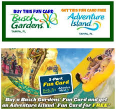 busch gardens fun card purchase