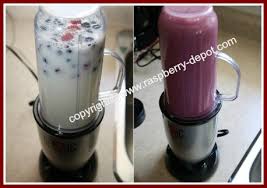 Magic bullet personal belnder is an affordable on the go blender. Raspberry Or Strawberry Smoothie Recipe How To Make A Berry Milkshake