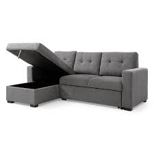 harrison corner sofa bed grey