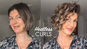 heatless curls for short hair shonagh