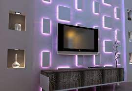 Tv Wall Designs Wall Lamp Design Tv