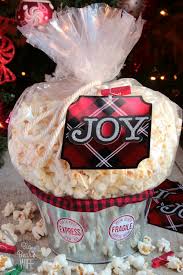 popcorn gift basket gift card holder