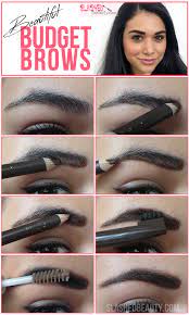 beautiful budget brows how to fill in