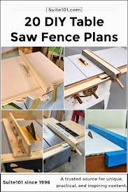 20 Free Diy Table Saw Fence Plans You