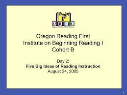 Scott Foresman 2007 Oregon Reading First Center