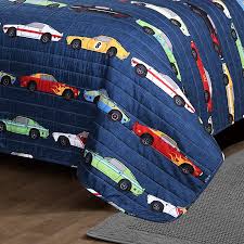 lush decor race cars bedspread 2 piece