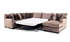 luxe 4 piece sectional sleeper couch