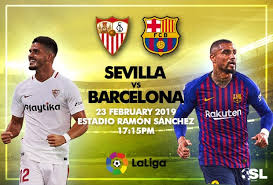 Mais de 2,5 gols ⇒ odd 1.54 na bet365. Laliga Starting Xi Sevilla V Barcelona 23 February 2019
