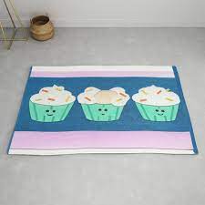 sorry cupcake rug by jayme gilchrist
