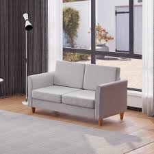 Homcom 2 Seat Sofa Two Seater Couch